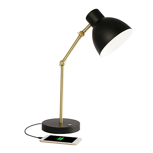 Alternate image 1 for OttLite® Adapt LED Desk Lamp in Black