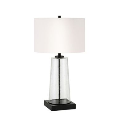 Dax Seeded Glass Table Lamp, Mainstays Glass End Table Floor Lamp