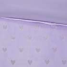 Alternate image 3 for Mi Zone Rosalie 4-Piece Full/Queen Comforter Set in Purple/Silver
