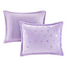 Alternate image 4 for Mi Zone Rosalie 4-Piece Full/Queen Comforter Set in Purple/Silver