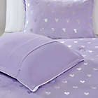 Alternate image 6 for Mi Zone Rosalie 4-Piece Full/Queen Comforter Set in Purple/Silver