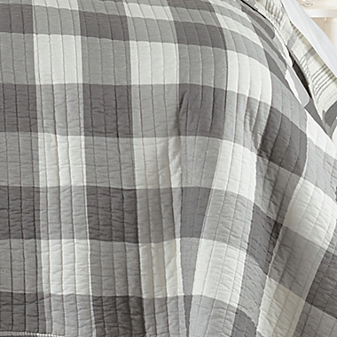 Levtex Home Camden 3-Piece Reversible King Quilt Set in Grey. View a larger version of this product image.