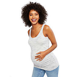 Motherhood Maternity® Side Ruched Maternity Tank Top