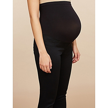 Motherhood Maternity&reg; X-Small Secret Fit Skinny Maternity Pants in Black. View a larger version of this product image.