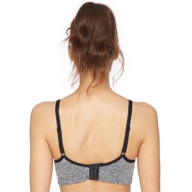 Motherhood Maternity&reg; Large Seamless Clip Down Maternity and Nursing Bra in Black/White. View a larger version of this product image.