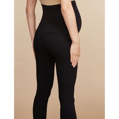 Motherhood Maternity&reg; Small Maia Skinny Ankle Maternity Pant in Black. View a larger version of this product image.