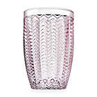 Alternate image 1 for Godinger&reg; Twill Highball Glasses in Pink (Set of 4)