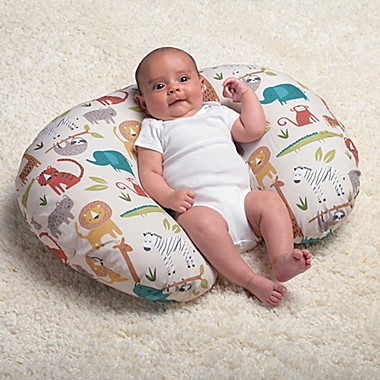 Boppy&reg; Original Nursing Pillow and Positioner in Neutral Jungle Colors. View a larger version of this product image.
