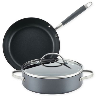 Anolon&reg; Advanced Home Nonstick Hard-Anodized Aluminum 3-Piece Cookware Set in Moonstone