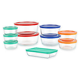 Pyrex® Simply Store® 20-Piece Glass Food Storage Container Set