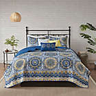 Alternate image 0 for Madison Park Tangiers Queen Coverlet Set in Blue