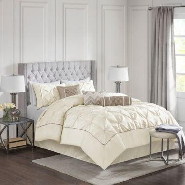 Madison Park® Laurel 7-Piece Comforter Set | Bed Bath & Beyond