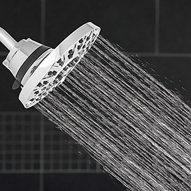 Waterpik&reg; Rainfall 7-Spray Showerhead in Chrome. View a larger version of this product image.