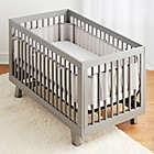 Alternate image 1 for BreathableBaby&reg; Mix & Match Breathable Mesh Crib Liner in Grey Mist