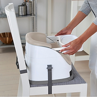 Ingenuity&trade; Baby Base 2-in-1&trade; Booster Seat in Cashmere. View a larger version of this product image.