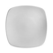 Noritake&reg; White on White Dune Square Dinner Plate
