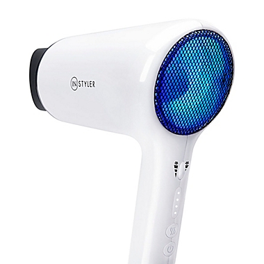 InStyler 7X Smart Hair Dryer in White. View a larger version of this product image.