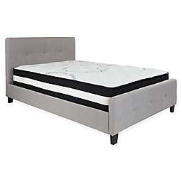 Flash Furniture Tribeca Upholstered Platform Bed
