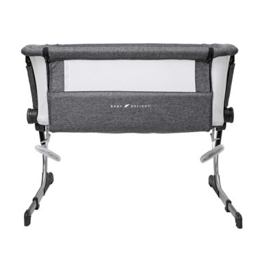 Baby Delight&reg; Beside Me&trade; Dreamer Bassinet &amp; Bedside Sleeper in Charcoal Tweed. View a larger version of this product image.