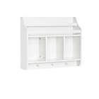 Alternate image 0 for RiverRidge&reg; Home Book Nook Collection Kids Cubby Wall Shelf and Book Rack in White