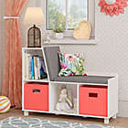 Alternate image 3 for RiverRidge&reg; Home Book Nook Collection Kids Storage Bench with Cubbies in White