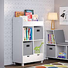 Alternate image 2 for RiverRidge&reg; Home Book Nook Collection Kids Cubby Storage Cabinet in White/Grey