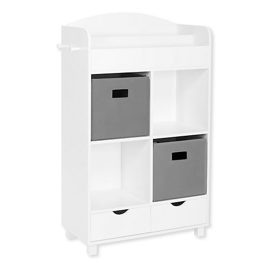 RiverRidge Home Book Nook Collection Kids Cubby Bookshelves Storage Tower White RiverRidge Home Book Nook Collection Kids Cubby Bookshelves Storage Tower White