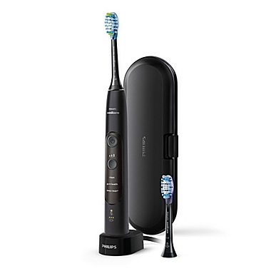 Philips Sonicare &reg; ExpertClean 7300 Electric Toothbrush in Black. View a larger version of this product image.