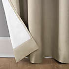 Alternate image 4 for Sun Zero&reg; Duran 84-Inch Grommet 100% Blackout Window Curtain Panel in Linen (Single)