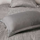 Alternate image 4 for Madison Park Walter Seersucker 7-Piece King Comforter Set in Grey