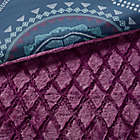 Alternate image 9 for Intelligent Design Ripley Reversible Twin Comforter Mini Set in Navy/Purple