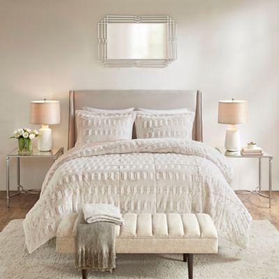 Madison Park Sloan Plush Down Alternative Comforter Mini Set for sale online