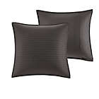 Alternate image 4 for Urban Habitat Brooklyn Cotton Jacquard 5-Piece Twin/Twin XL Duvet Cover Set in Charcoal