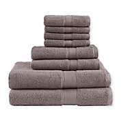 Madison Park Signature 800GSM 100% Cotton 8-Piece Towel Set