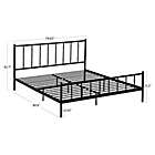 Alternate image 2 for Bee &amp; Willow Home&trade; Yates Metal Spindle King Bed
