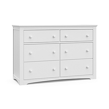 Graco&reg; Hadley 6-Drawer Dresser in White. View a larger version of this product image.