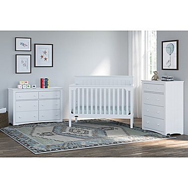 Graco&reg; Hadley 4-Drawer Dresser in White. View a larger version of this product image.