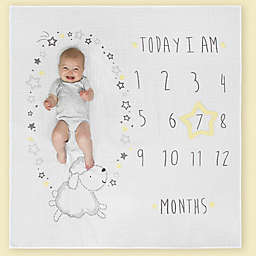Gerber® Monthly Milestone Sheep Blanket in Grey/White