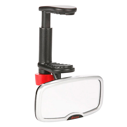 Alternate image 1 for Diono® See Me Too™ Rear Facing Mirror in Black/Silver