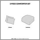 Alternate image 7 for Intelligent Design Malea Shaggy Faux Fur 3-Piece Reversible King Comforter Set in Grey