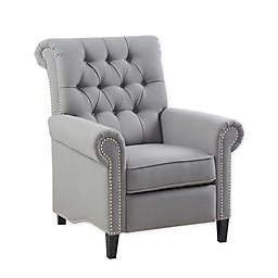 Madison Park Aidan Recliner Chair in Grey