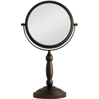 Zadro 10x 1x Vanity Swivel Mirror In, Zadro Wall Mount Mirror Bronze