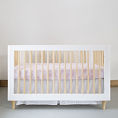 Burt&#39;s Bees Baby&reg; Peach Floral Organic Cotton Bedding Collection. View a larger version of this product image.