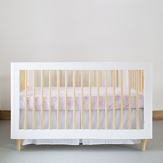 Alternate image 1 for Burt's Bees Baby® Peach Floral Organic Cotton Bedding Collection