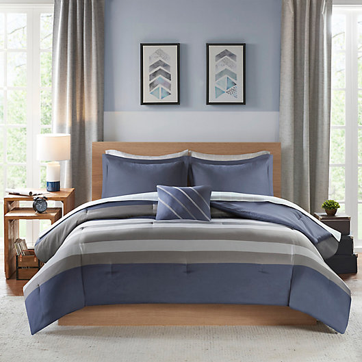 Intelligent Design Marsden Comforter, Grey Twin Comforter Bed Bath And Beyond