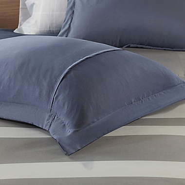 Intelligent Design Marsden Twin Comforter Set in Blue/Grey. View a larger version of this product image.
