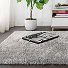 Alternate image 3 for JONATHAN Y Aydin Solid Plush Shag 8&#39; x 10&#39; Area Rug in Gray