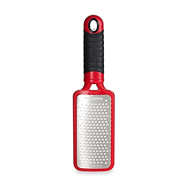 Microplane&reg; Home Series Coarse Paddle Grater in Red. View a larger version of this product image.