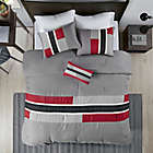 Alternate image 3 for Mi Zone Pipeline Twin/Twin XL Comforter Set in Red