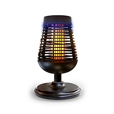 PIC&reg; Solar Insect Killer Torch with LED Flame Effect in Black. View a larger version of this product image.